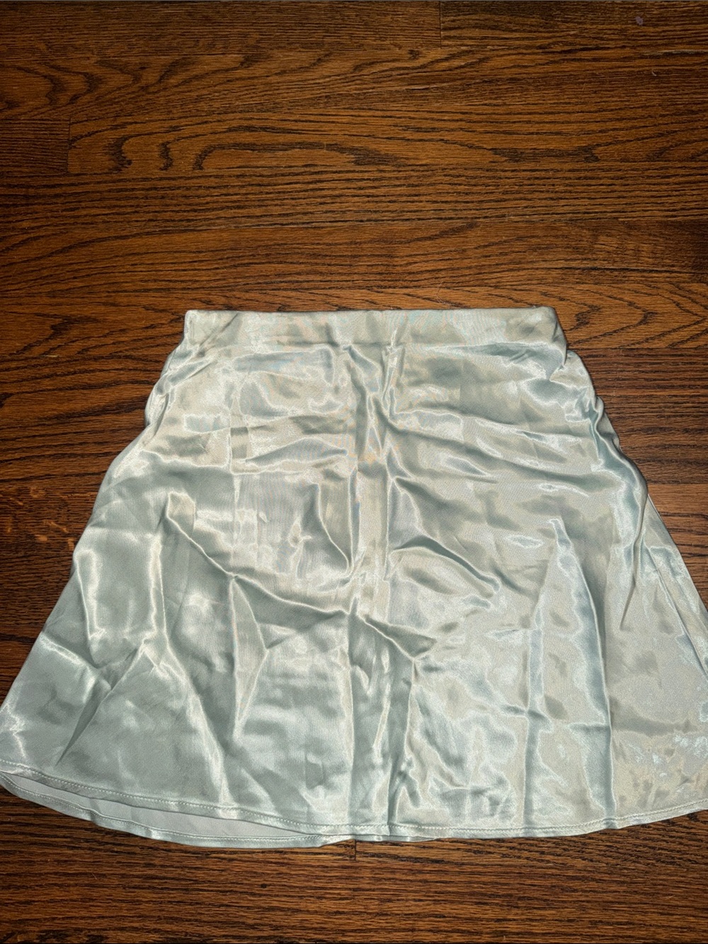 H&M Pale Blue A-Line Skirt